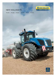 New Holland T9.39O T9.45O T9.5O5 T9.56O T9.615 T9.67O Tractors Catalog page 1