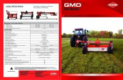 Kuhn GMD 283 TG 313 TG GMD Disc Mowers Agricultural Catalog page 1