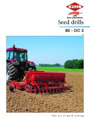 Kuhn Seed Drills BS GC 2 04 Art Good Sowing 2 Setting Agricultural Catalog page 1