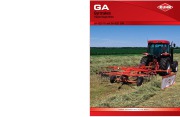 Kuhn GA Gyrorakes Trailed Single Rotor GA 4220 TH GA 4221 Agricultural Catalog page 1