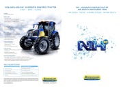 New Holland HYDROGEN POWERED TRACTOR Tractors Catalog page 1