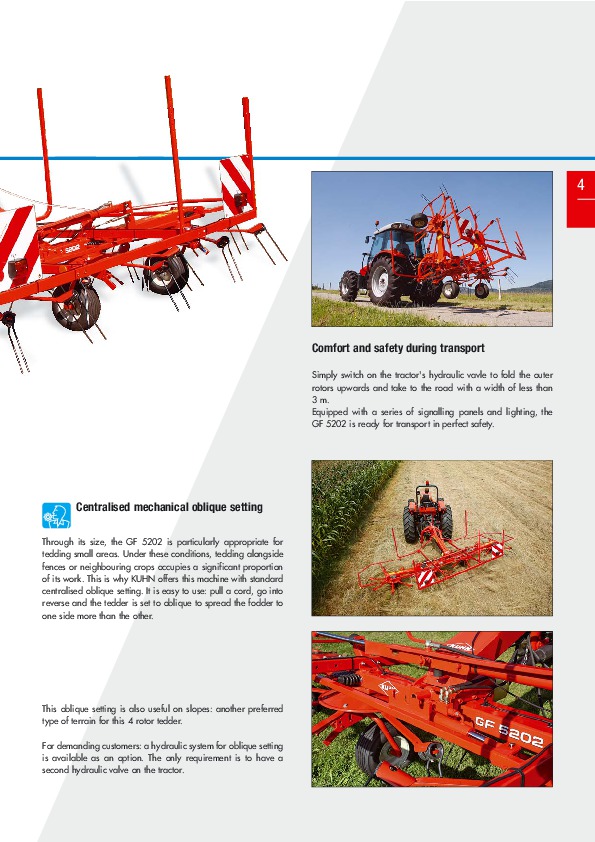 Kuhn GF 5202 7802 13002 17002 GF Agricultural Catalog