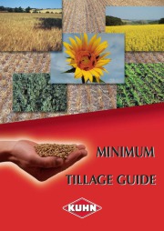 Kuhn MINIMUM TILLAGE GUIDE Agricultural Catalog page 1