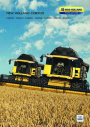 New Holland CX8030 CX8040 CX8050 CX8060 CX8070 CX8080 CX8090 CX8000 Tractors Catalog page 1