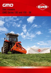 Kuhn GMD GA GRASS HARVESTING GM SERIES 100 100 Agricultural Catalog page 1